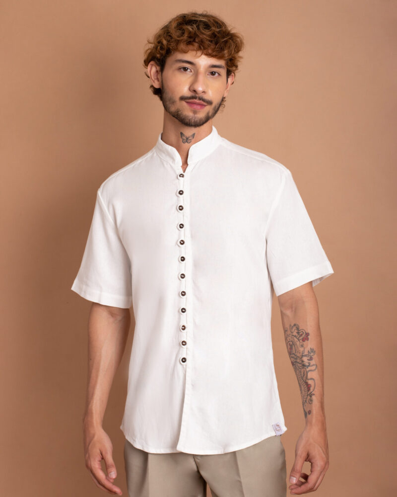 Camisa Medusa Manga Corta
