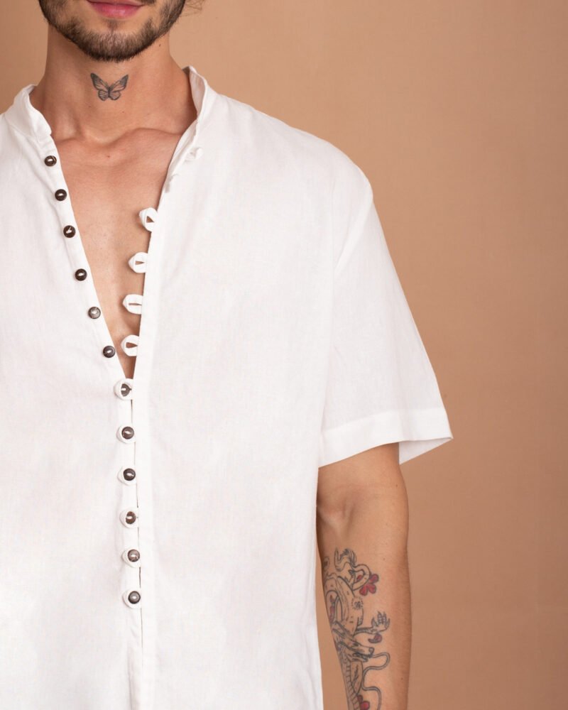 Camisa Medusa Manga Corta